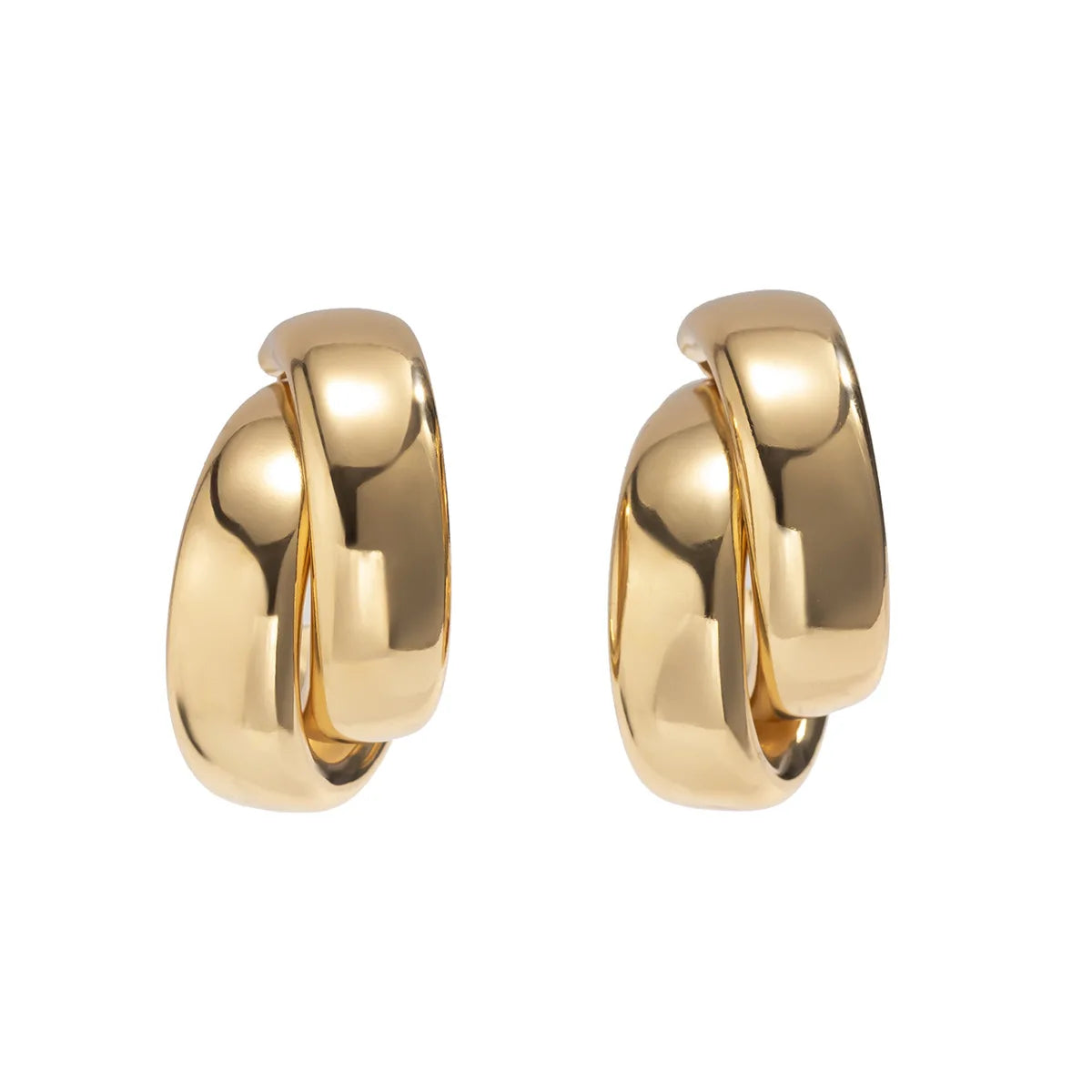 Brinco Glee Banhado a Ouro 18k