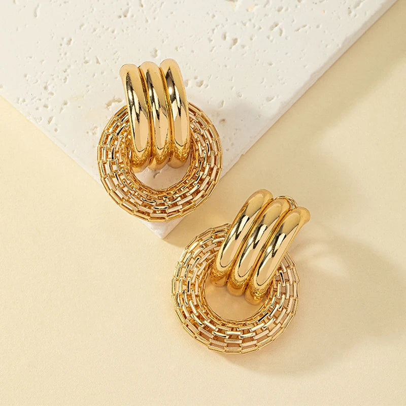 Brinco Way Banhado a Ouro 18k