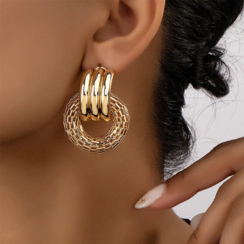 Brinco Way Banhado a Ouro 18k
