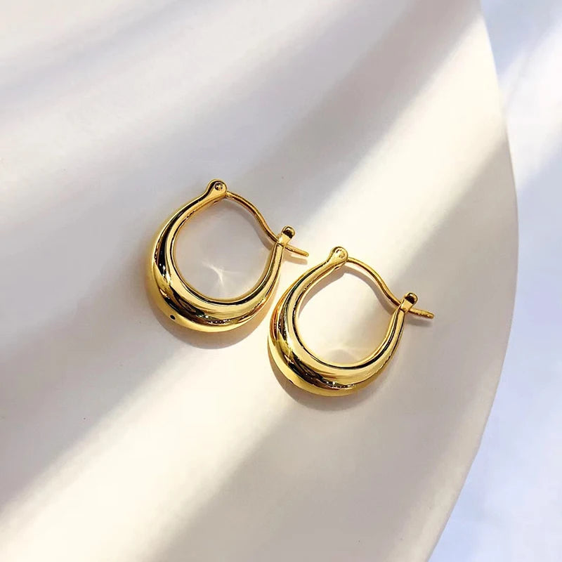 Brinco Argola Viena em Ouro