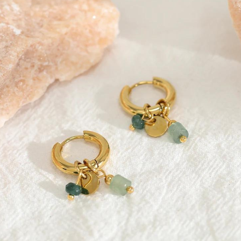 Brinco Summer Banhado a Ouro 18k