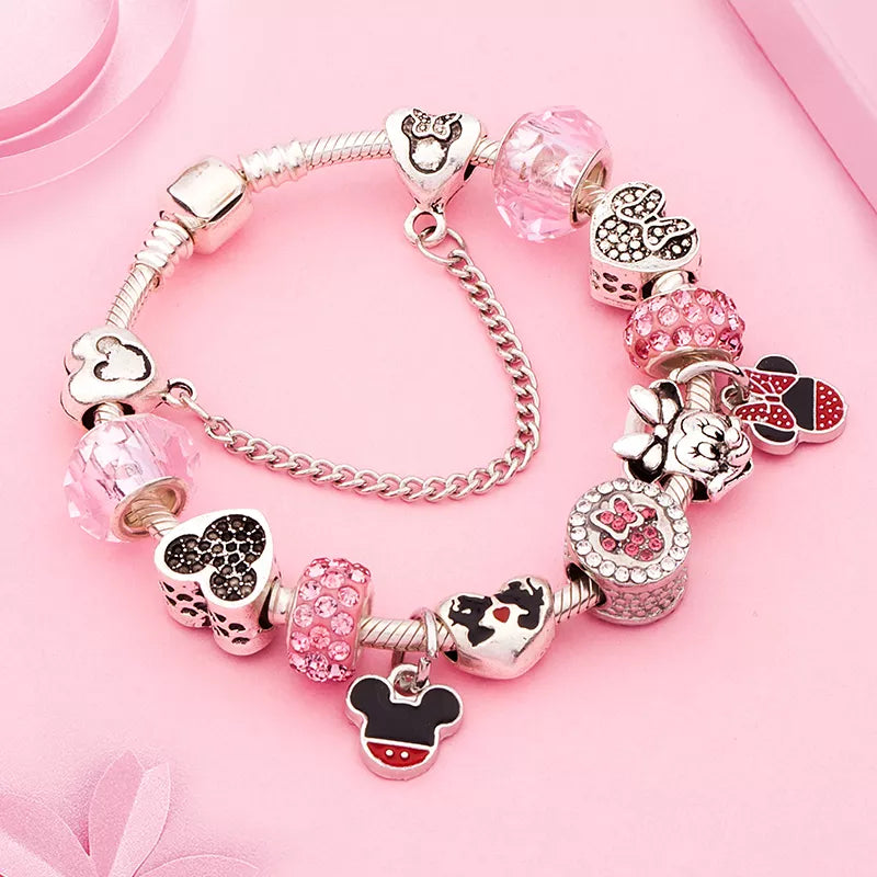 Pulseira Vivence com Berloques Minnie