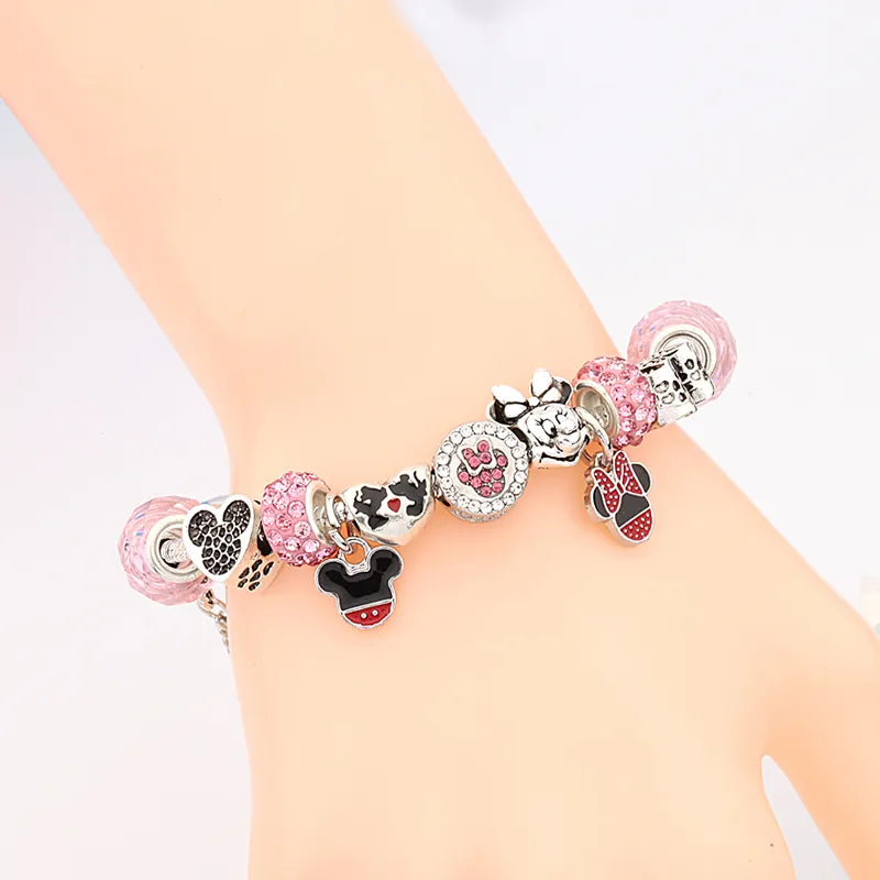 Pulseira Vivence com Berloques Minnie