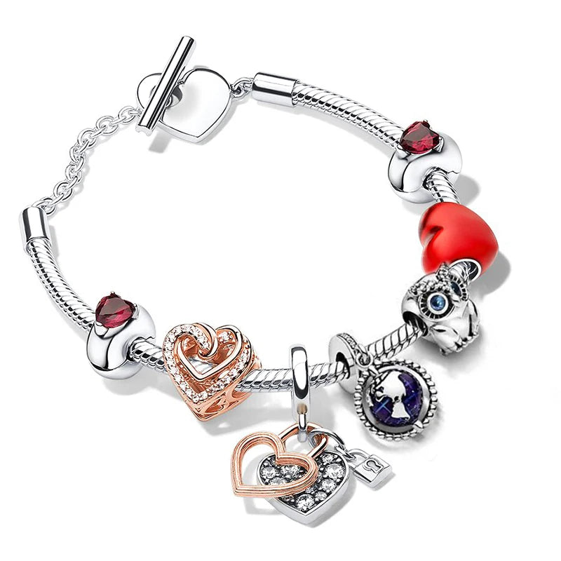 Pulseira Vivence com 7 Berloques