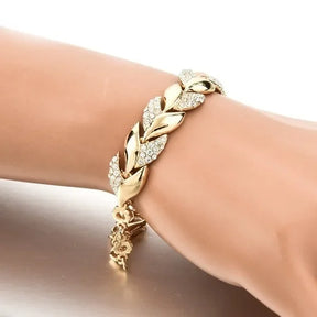 Pulseira Nature Banhada a Ouro 18k
