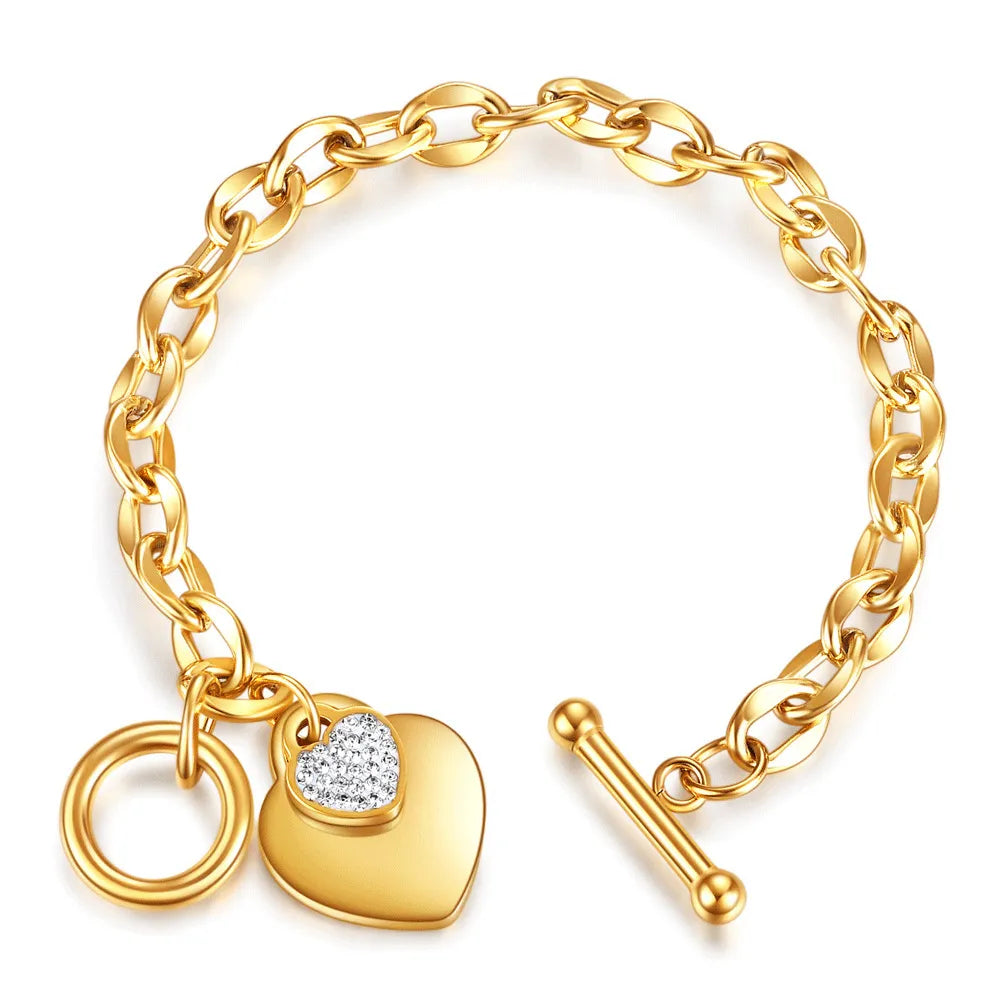 Pulseira Elegance Banhada a Ouro 18k
