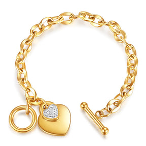 Pulseira Elegance Banhada a Ouro 18k