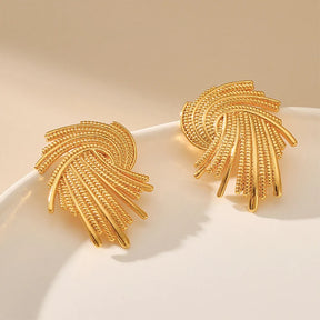 Brinco Atemporal Banhado a Ouro 18k