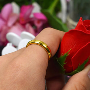 Anel Vivence Tradicional em Ouro 24k