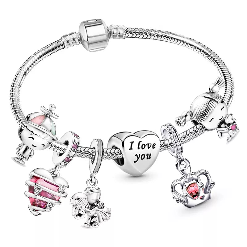Pulseira Vivence com 6 Berloques